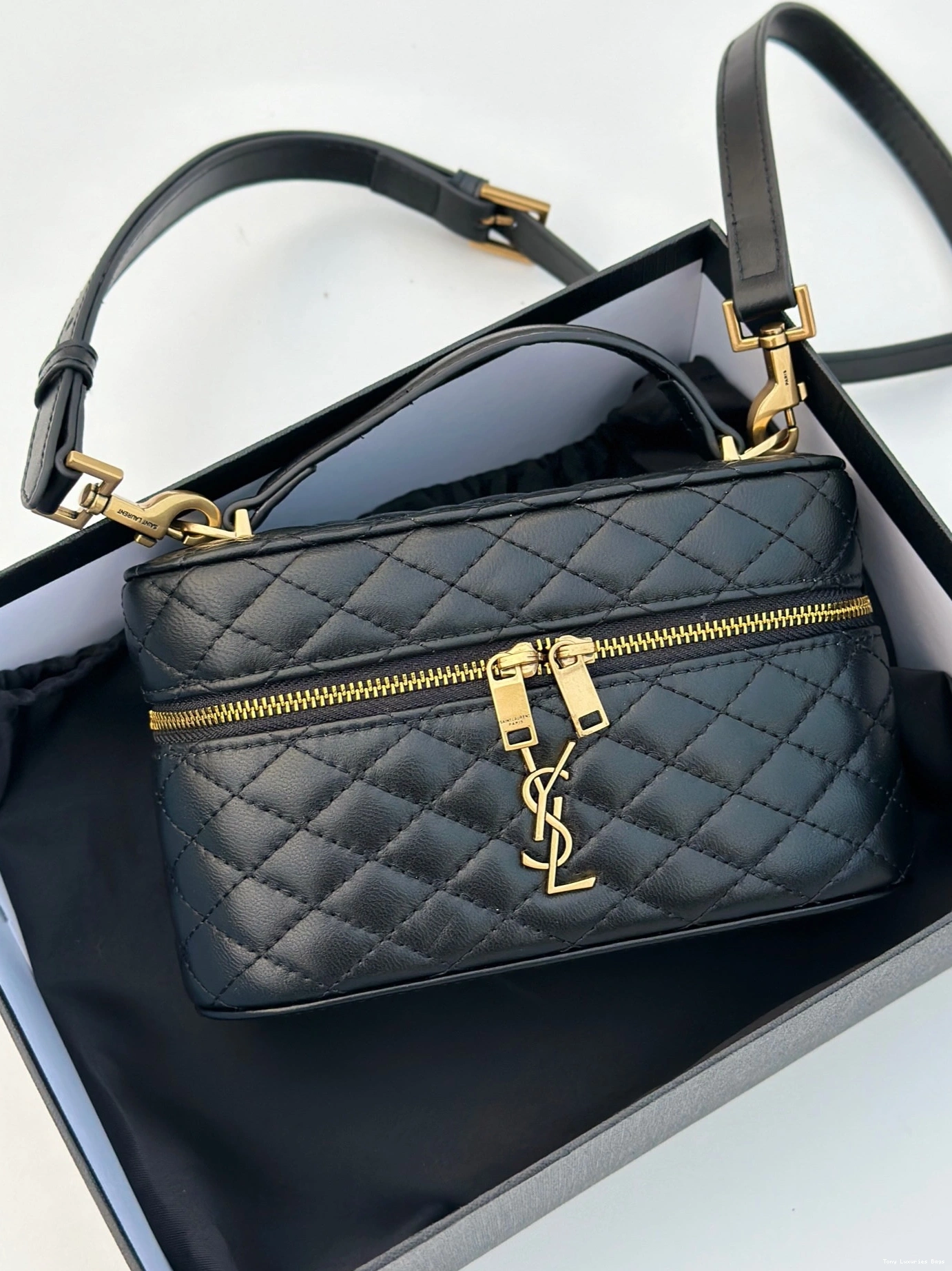 Tony Luxuries BAG GABY MINI LAMBSKIN YSL IN VANITY 0726